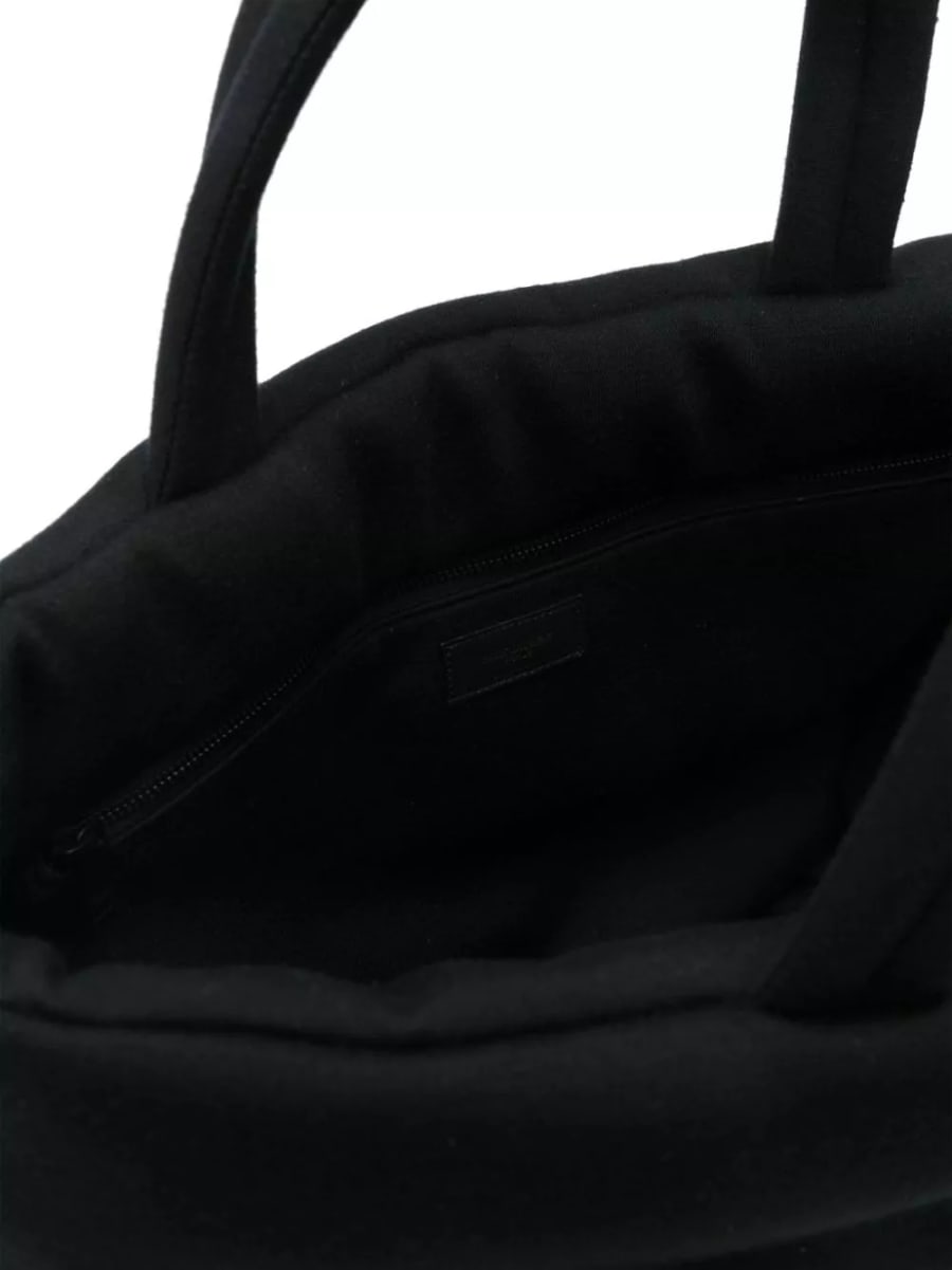 Saint Laurent Borsa Tote Bag in cotone, view 3