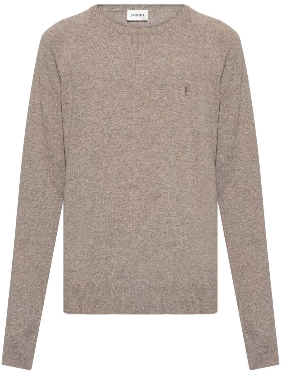 Saint Laurent Maglia girocollo in cashmere