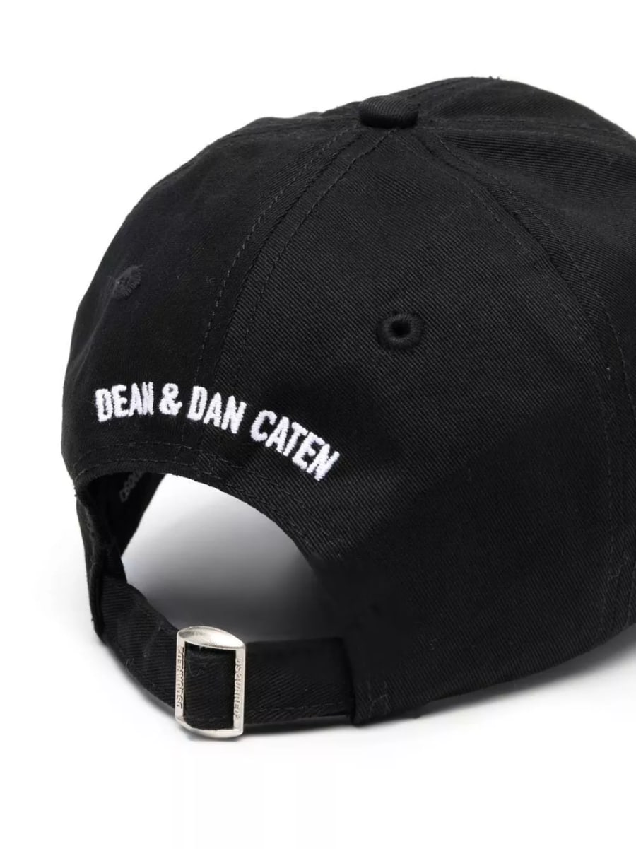 Dsquared2 Cappello baseball con logo, view 2