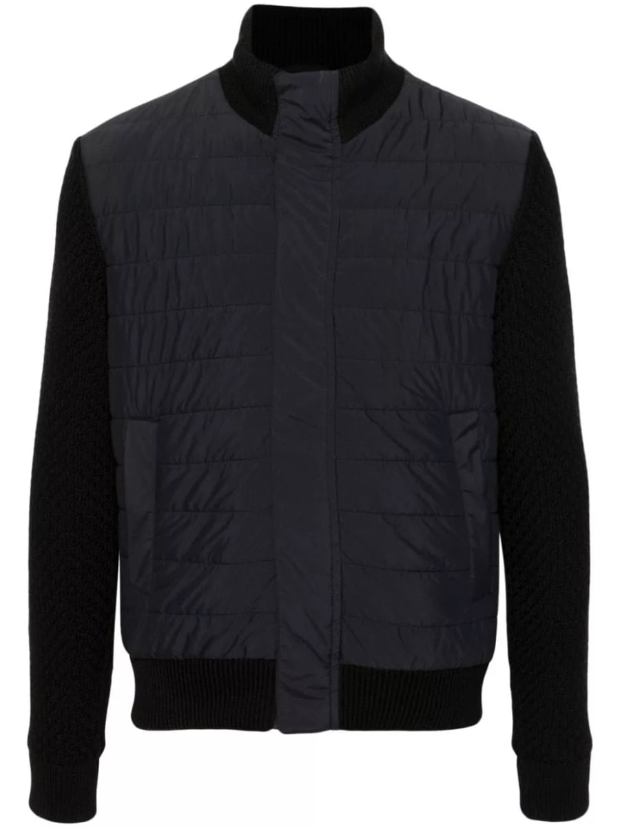 Herno Bomber in nylon e lana