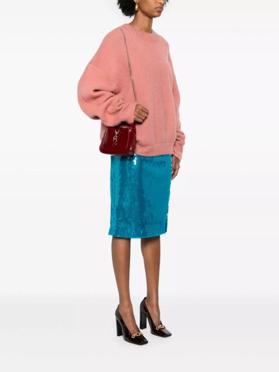 Gucci Borsa Jackie Notte mini in pelle verniciata, view 5