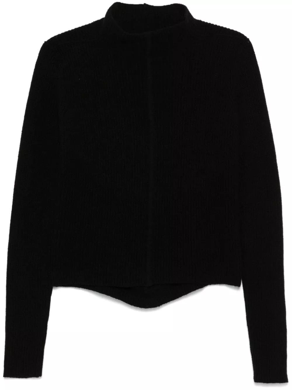 Rick Owens Maglione in cashmere con collo alto