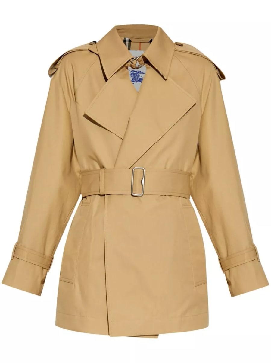 Burberry Trench corto in cotone