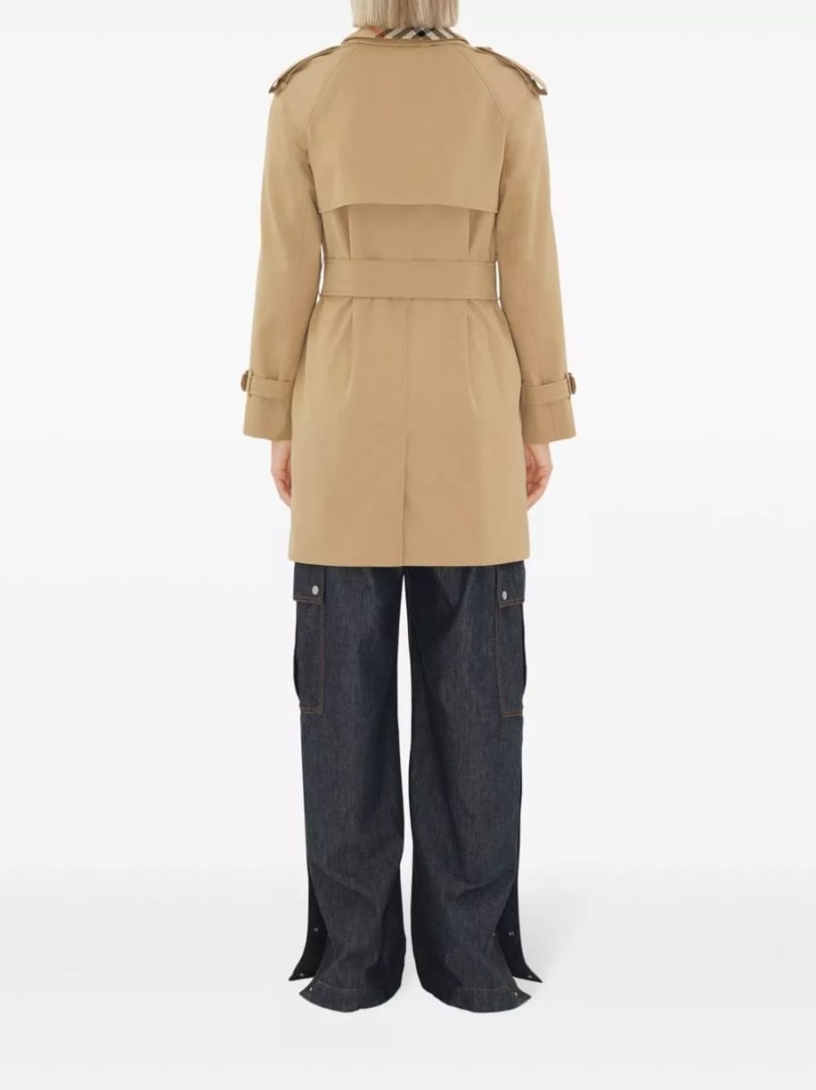 Burberry Trench coat in cotone, view 5