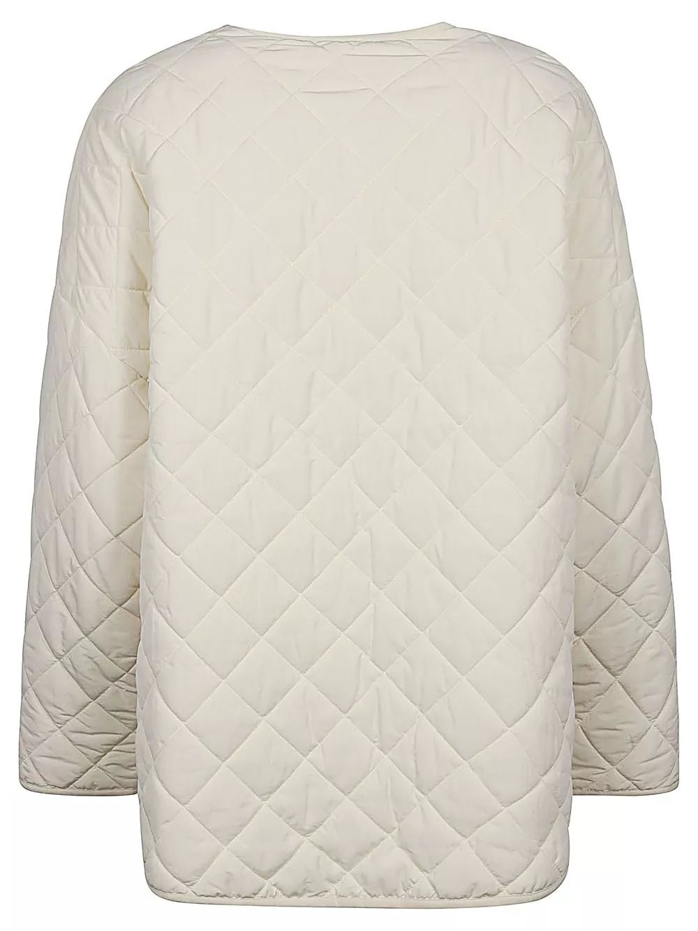 Sandbeige Giacca in nylon trapuntato, view 2