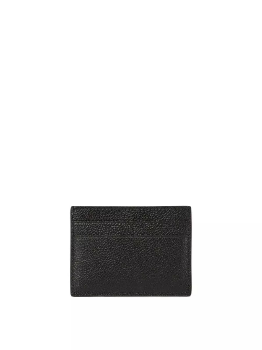 Balenciaga Porta carte di credito in pelle, view 4