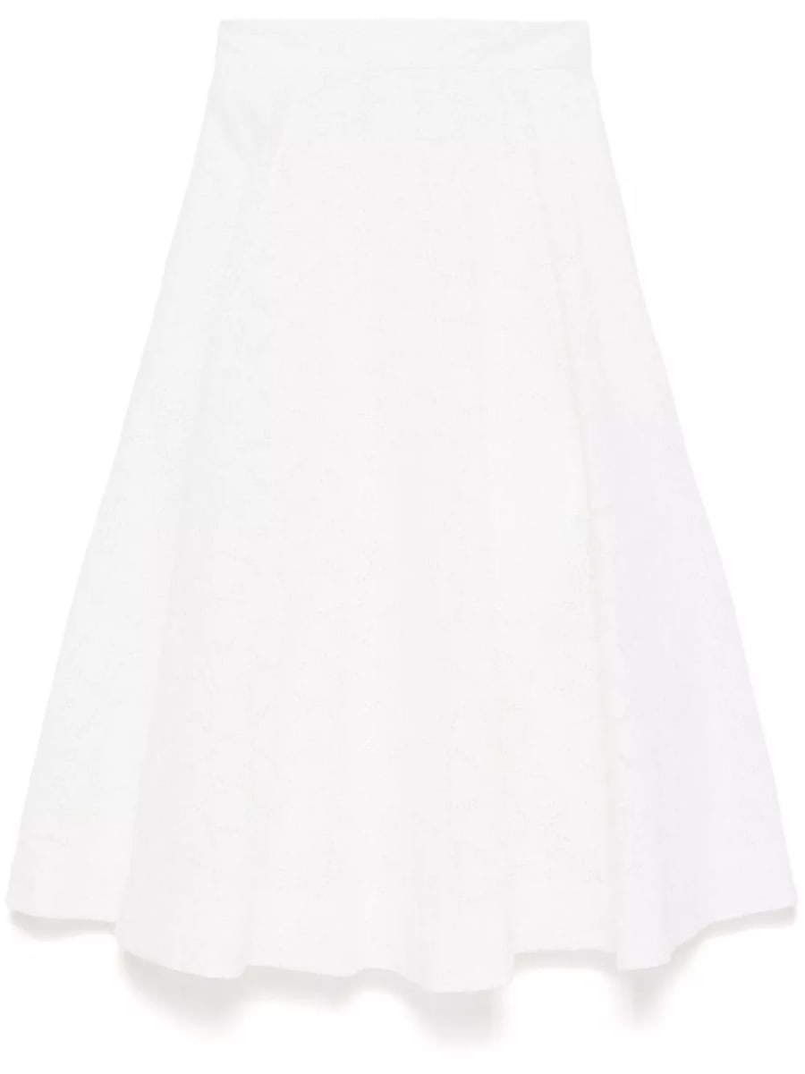 Zimmermann Gonna midi in cotone Crush