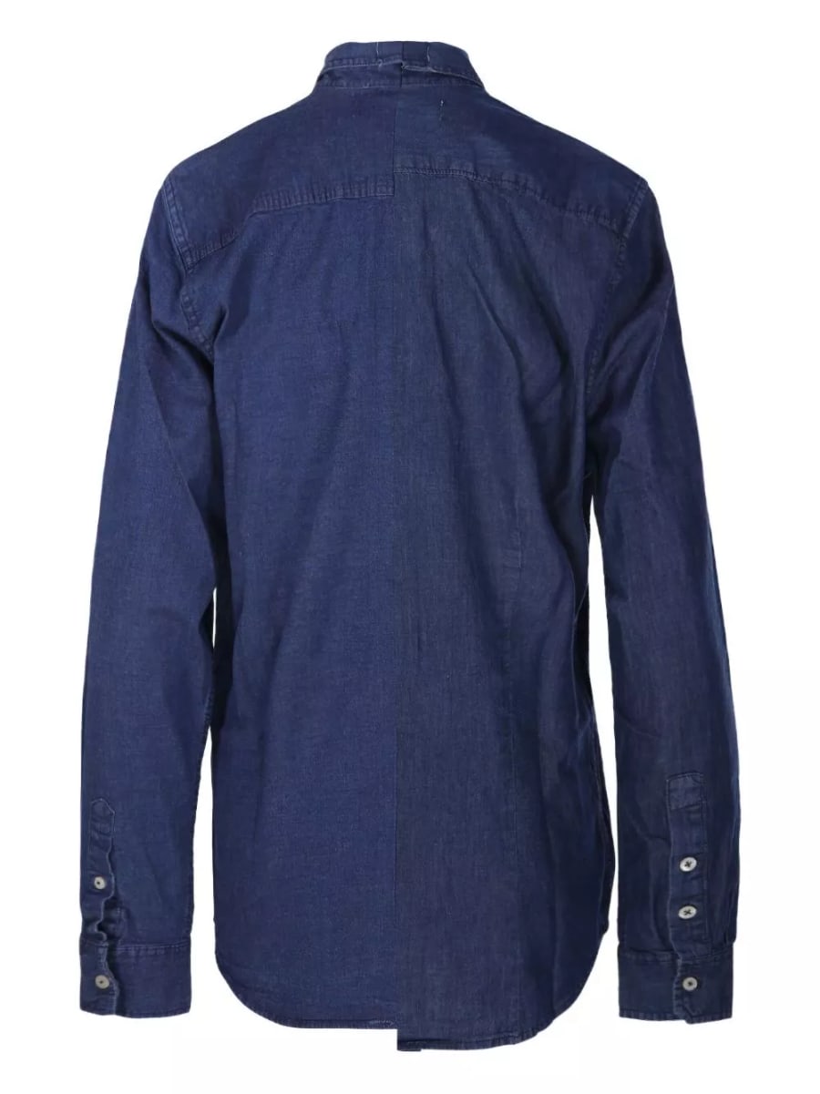 E.l.v. denim Camicia in cotone denim, view 4