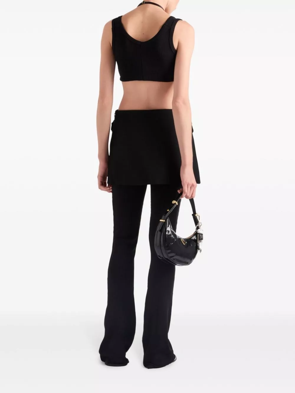 Prada Pantalone in jersey a costine, view 2
