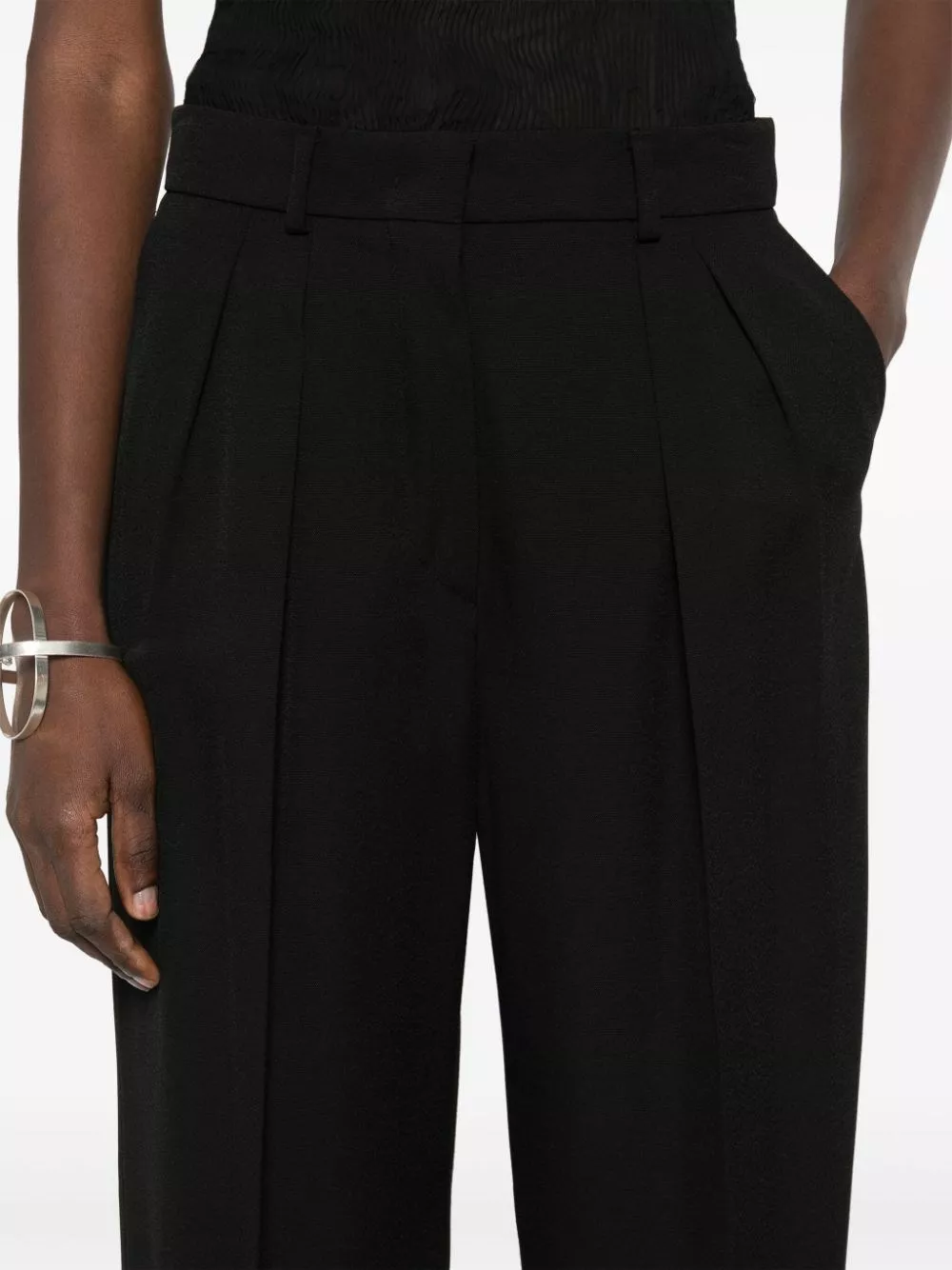 Sportmax Pantaloni a gamba dritta, view 2