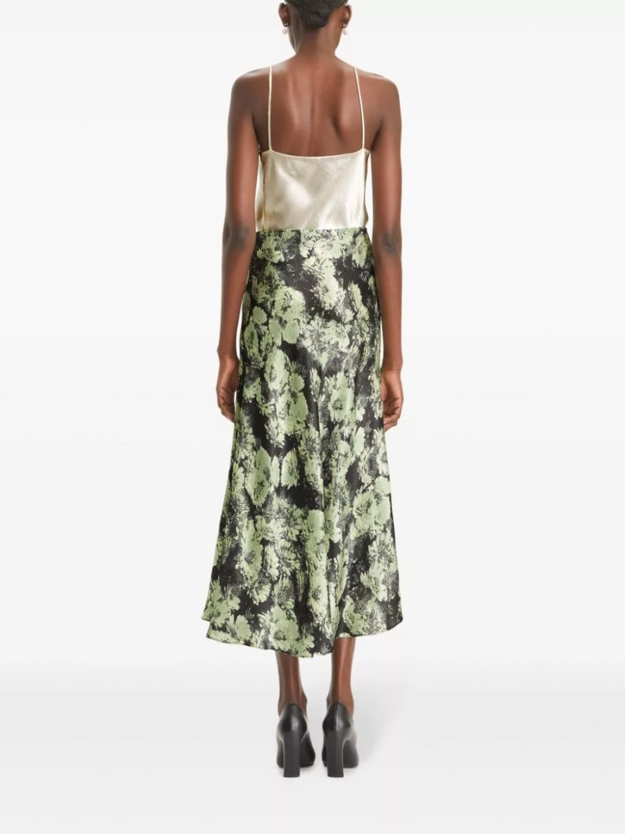 Tory Burch Gonna lunga stampata, view 3