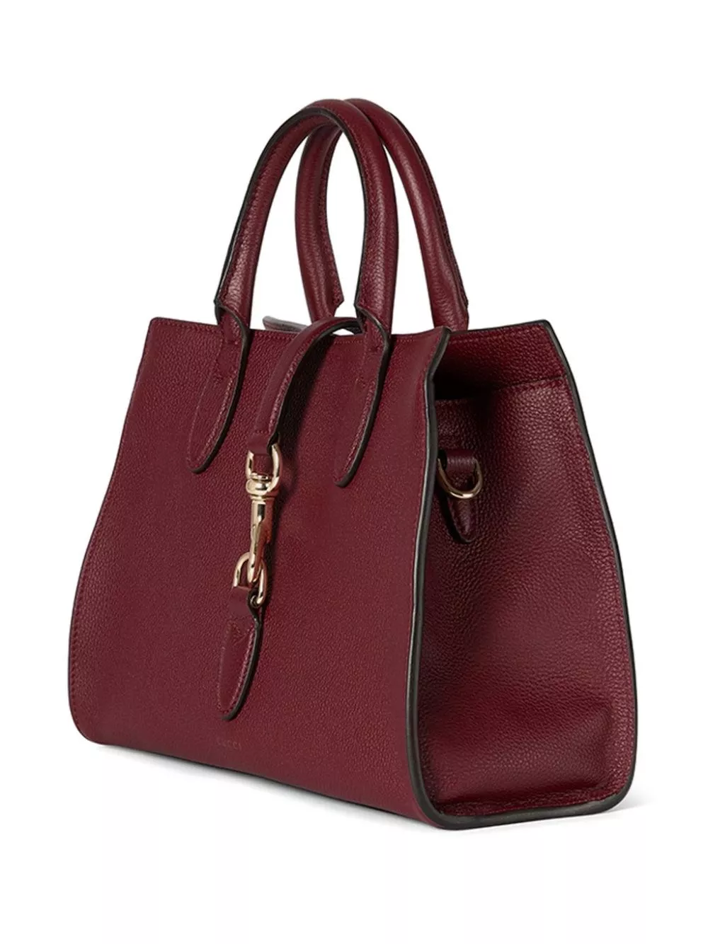 Gucci Borsa Jackie media in pelle, view 2