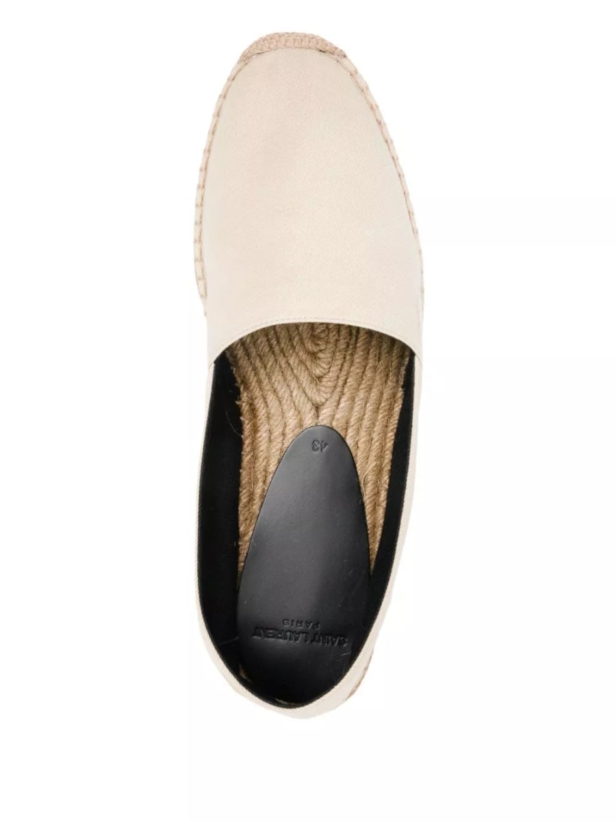 Saint Laurent Espadrillas in cotone, view 3