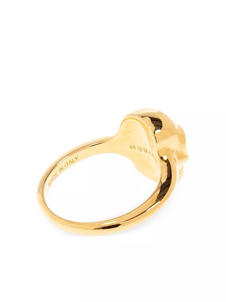 Alexander McQueen Anello Skull, view 3
