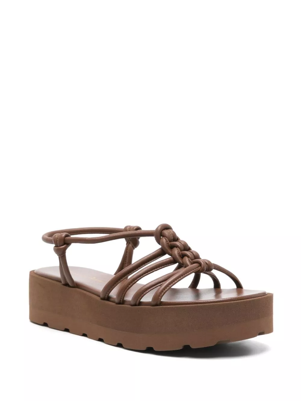 Gianvito rossi Sandali in pelle Hebe, view 2