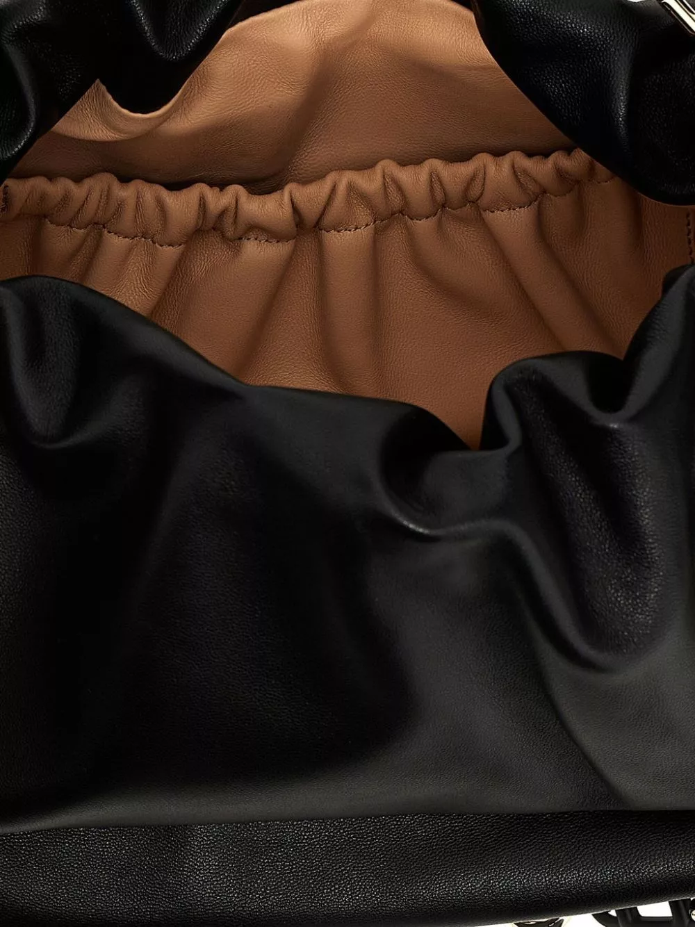 Roger Vivier Borsa hobo in pelle media Viv Choc, view 2