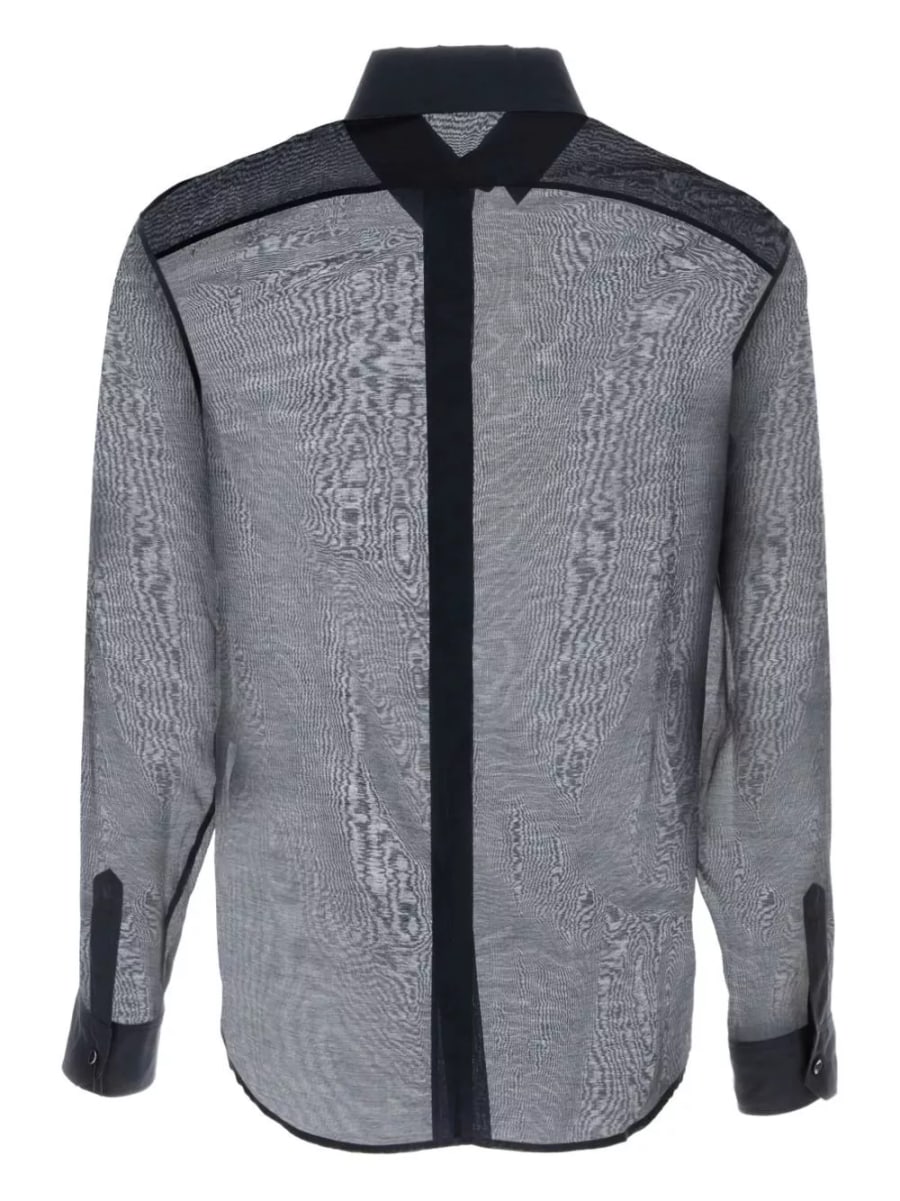 Saint Laurent Camicia in seta, view 2