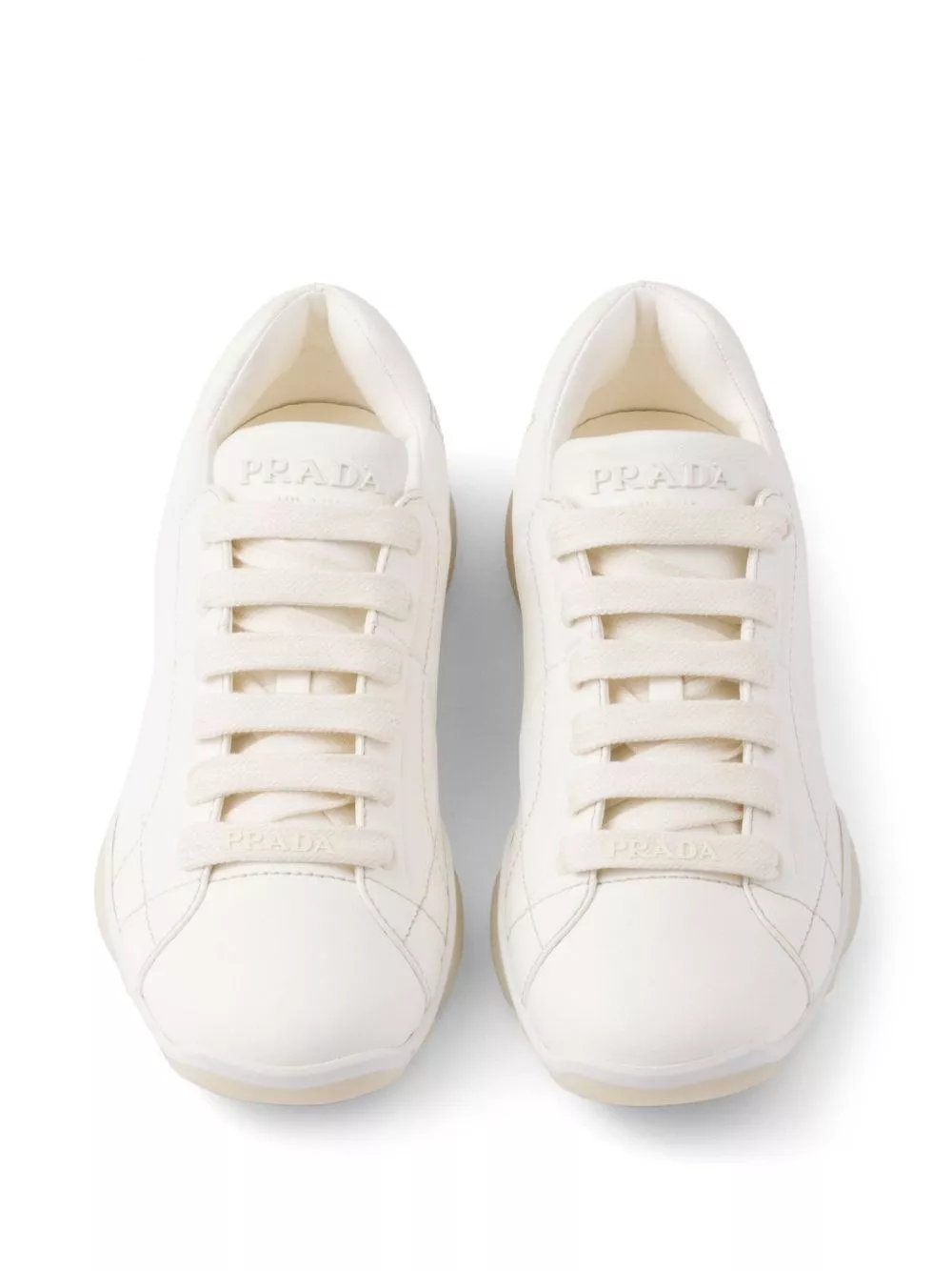 Prada Sneaker in pelle, view 2