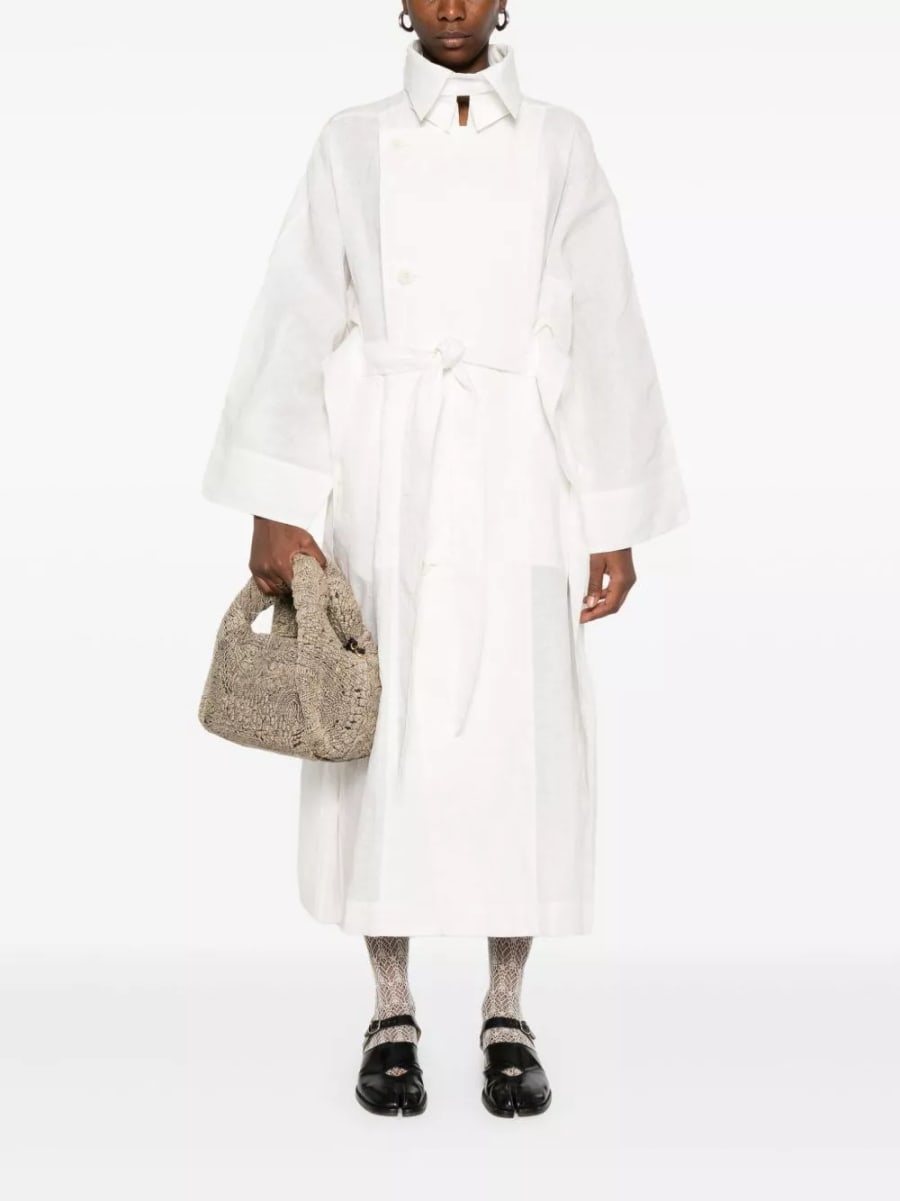 Issey miyake Cappotto lungo, view 4