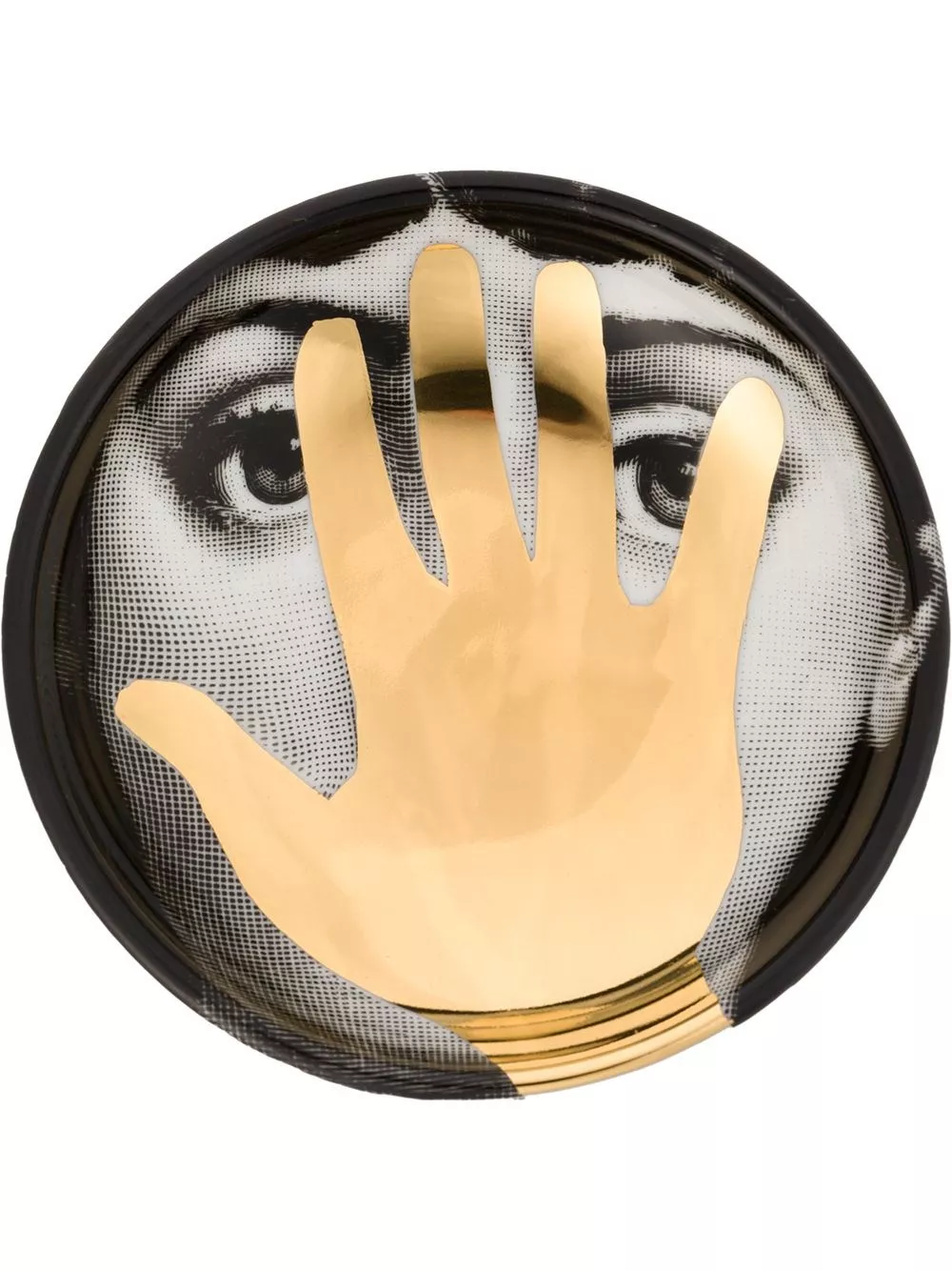 Fornasetti Posacenere rotondo Tema e Variazioni n.16