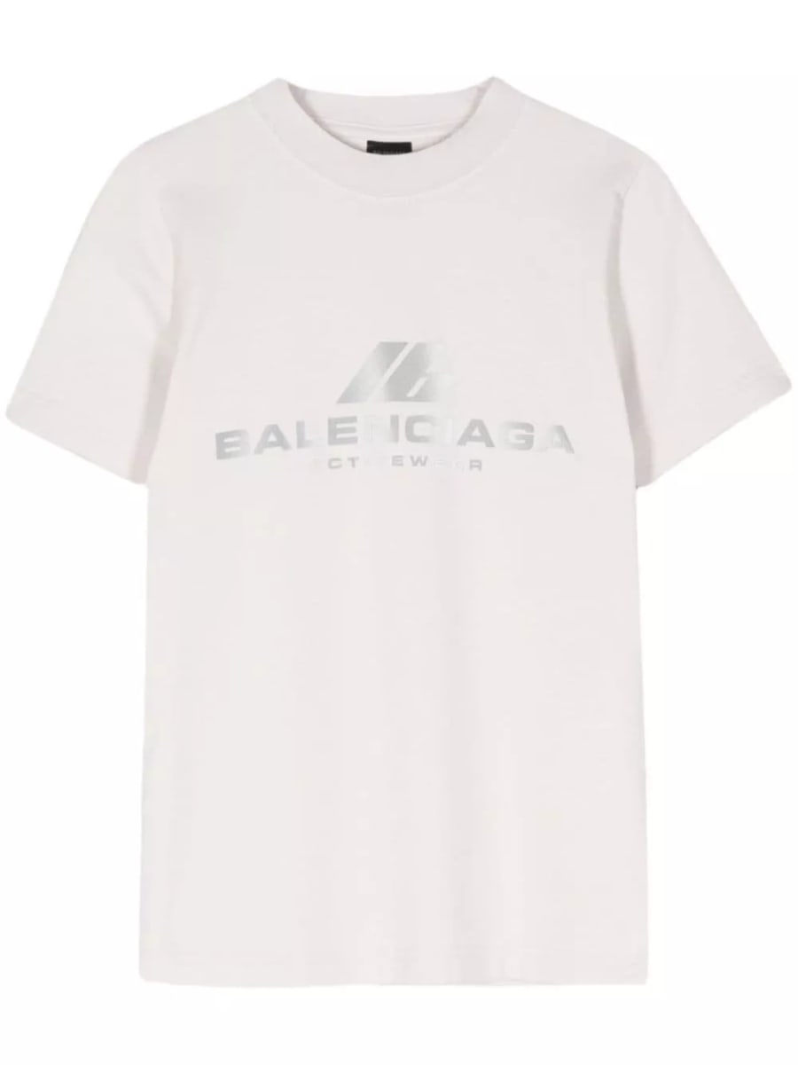 Balenciaga T-shirt in cotone con logo