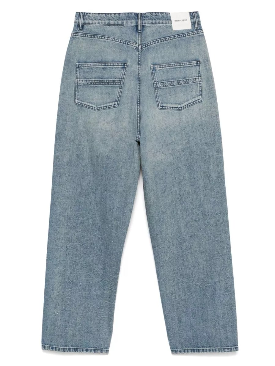 Namacheko Denim Hand Pilled Wide, view 2