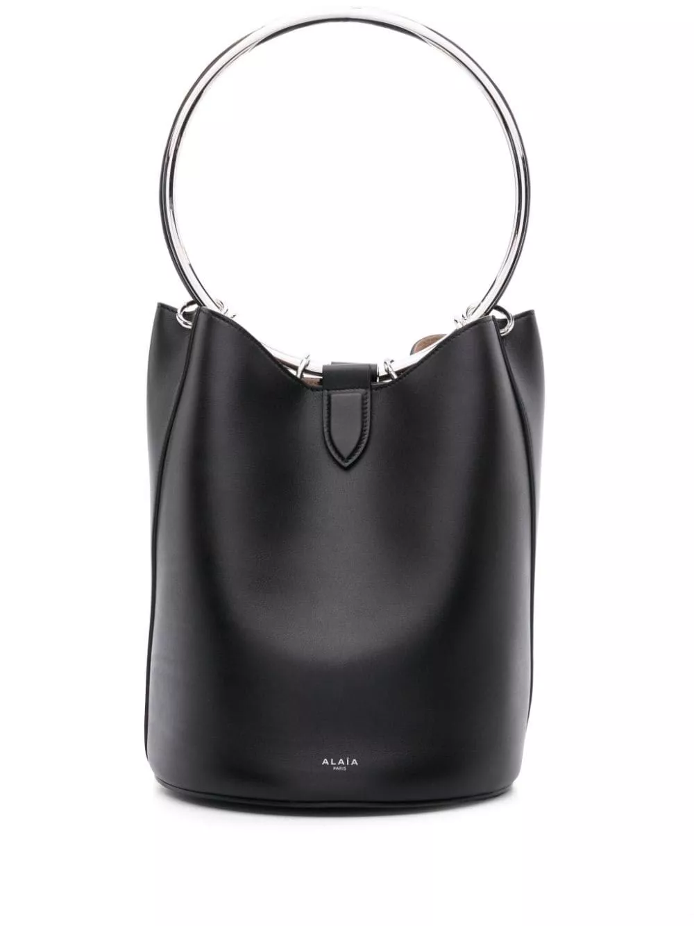 Alaïa Borsa a secchiello grande in pelle Ring