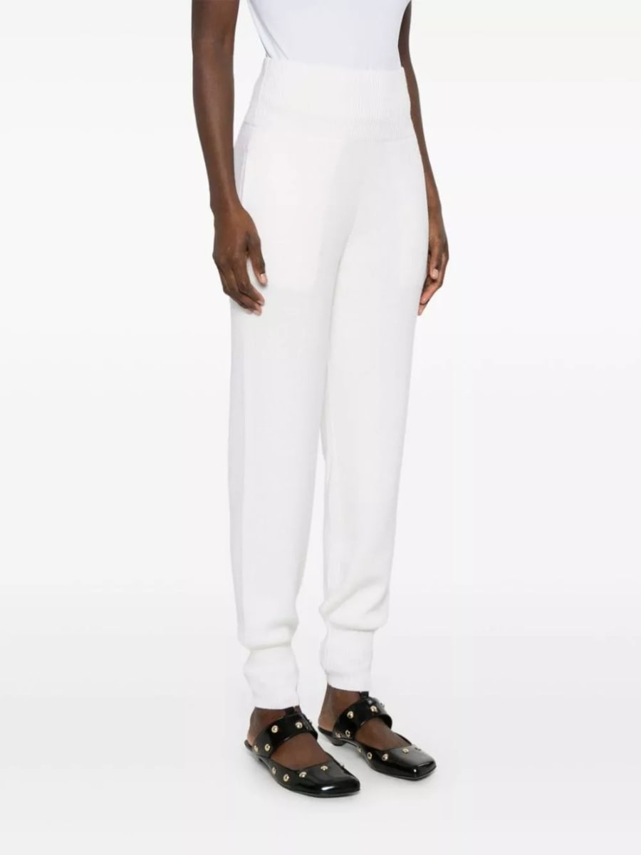 Chloé Pantaloni in lana a maglia, view 2