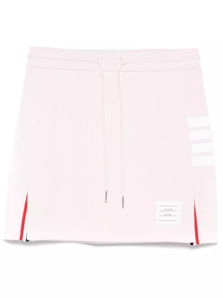 Thom Browne Gonna mini in cotone 4Bar