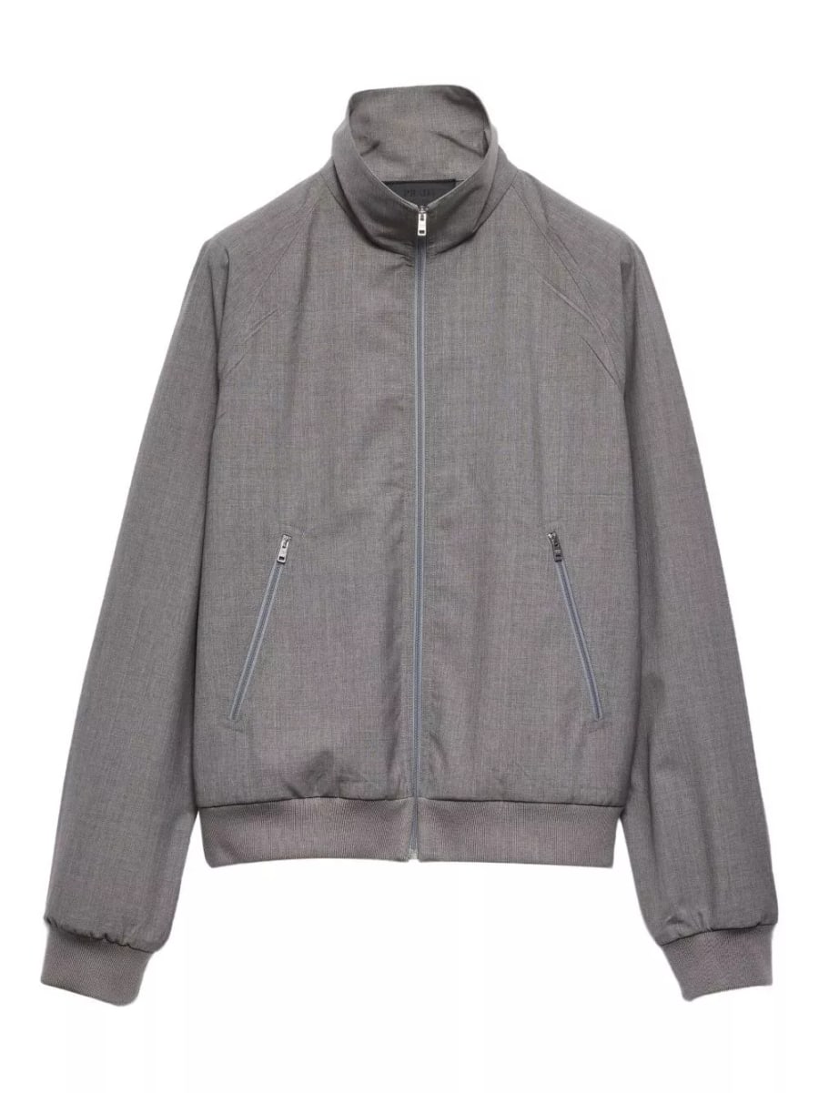 Prada Giacca bouson con zip