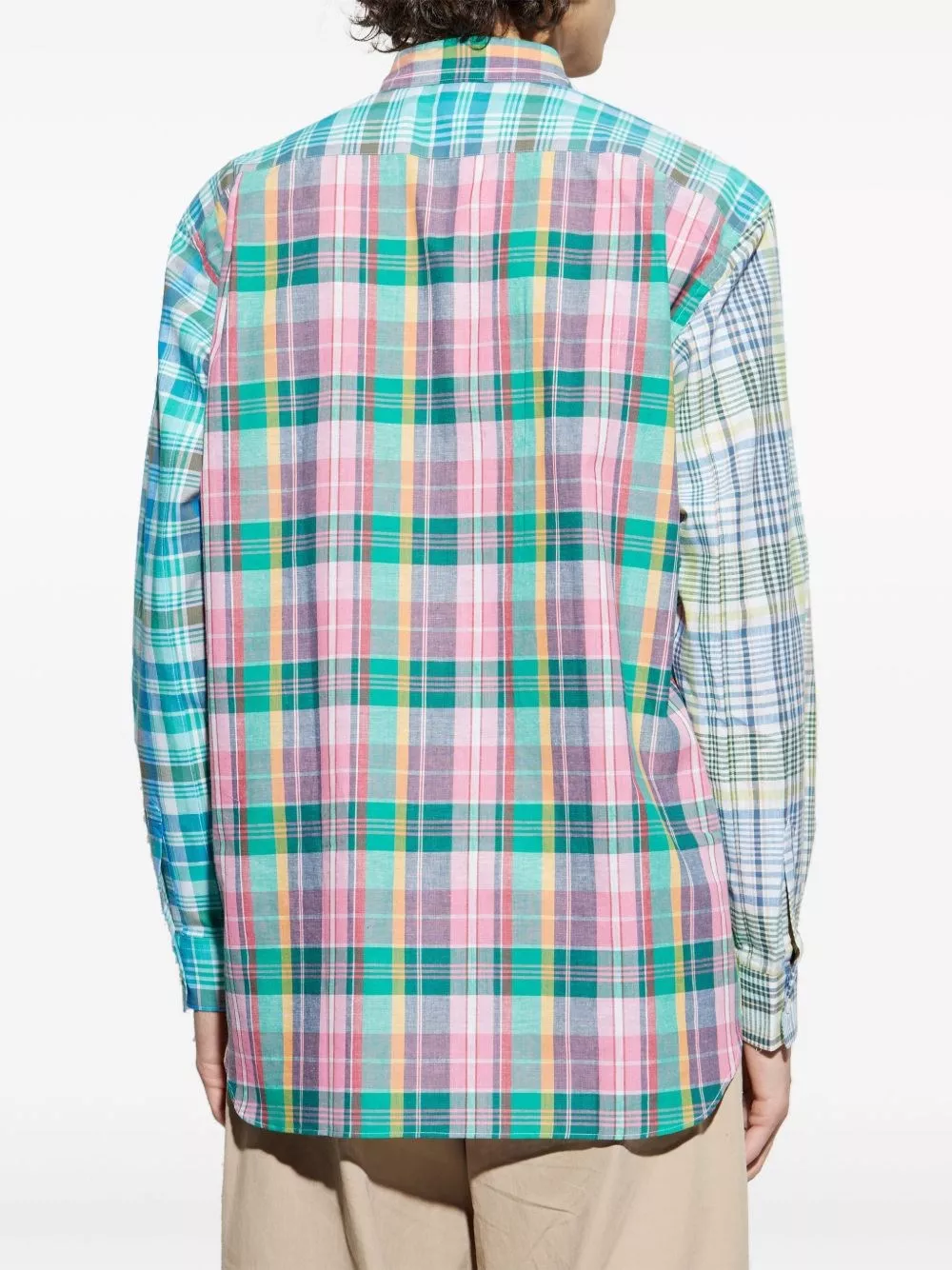 Comme des garçons shirt Camicia a quadri, view 2