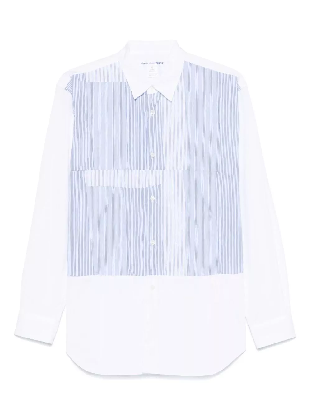 Comme des garçons shirt Camicia con dettaglio a righe