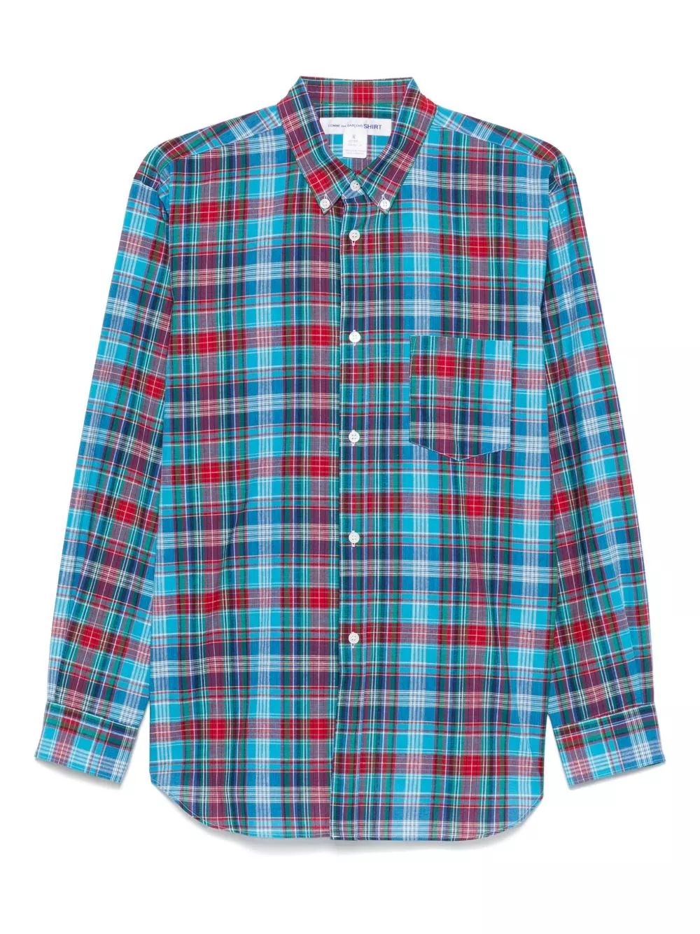 Comme des garçons shirt Camicia a motivo tartan