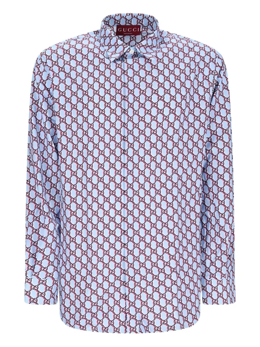 Gucci Camicia GG Regolare, view 4