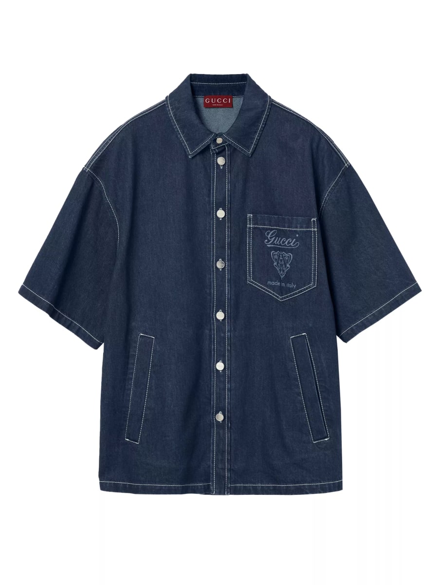 Gucci Camicia in denim