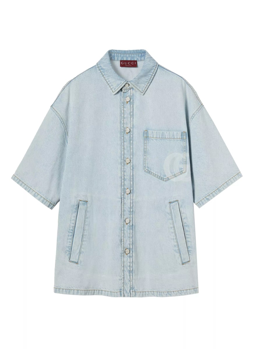 Gucci Camicia in denim