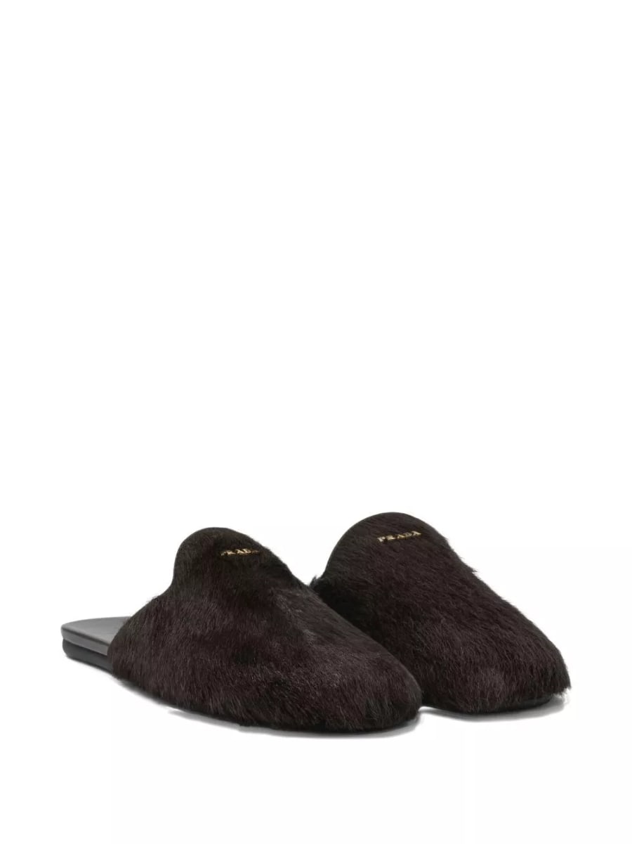 Prada Slipper in pelle, view 2