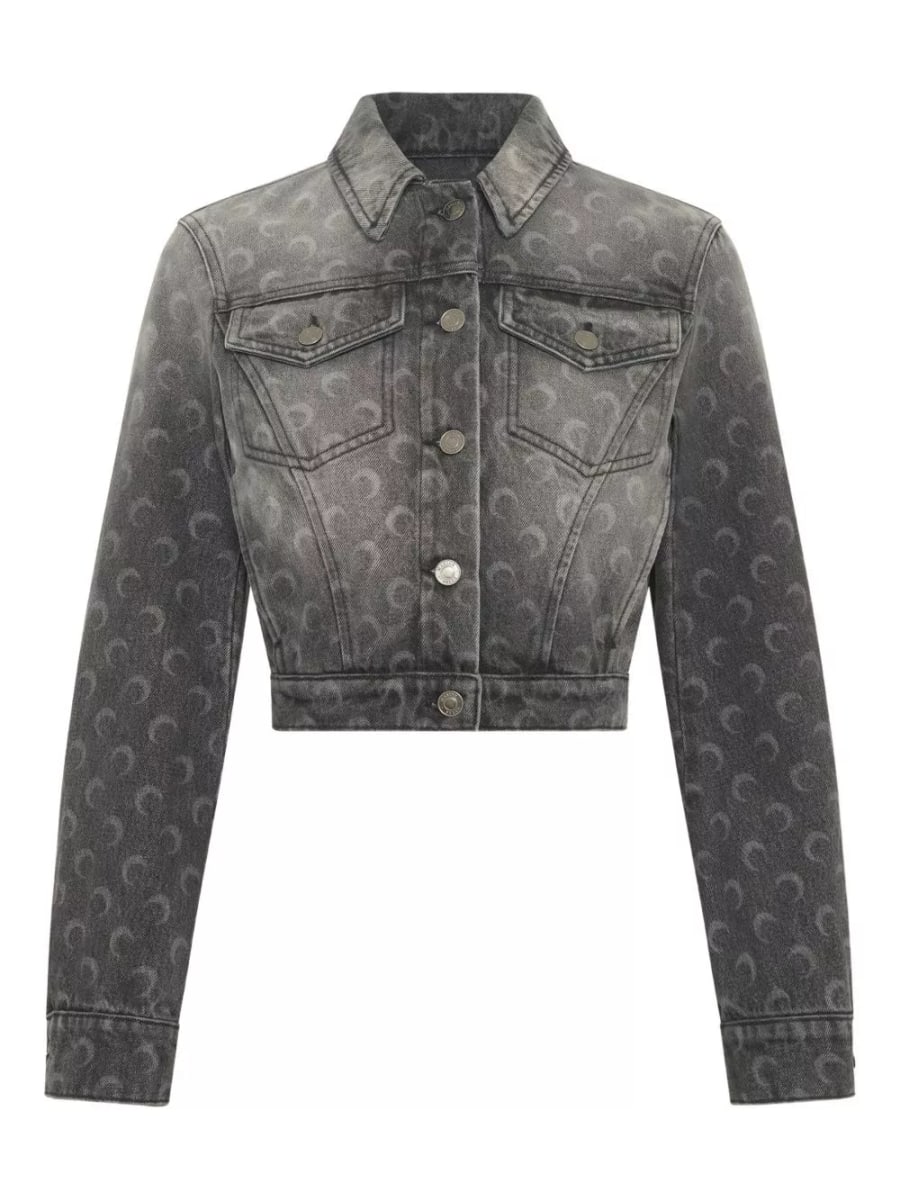 Marine serre Giacca in denim Moon