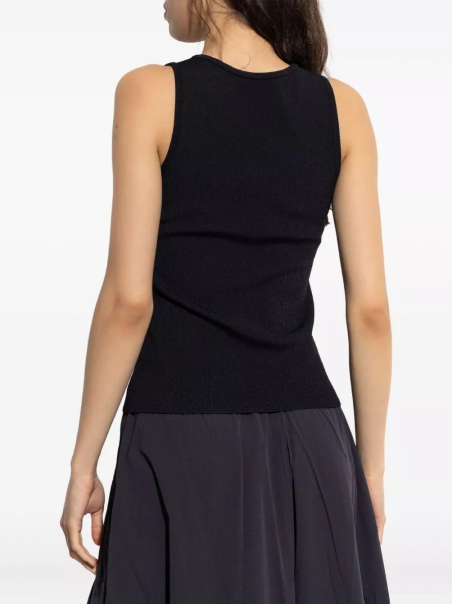 Balenciaga Top con logo, view 4