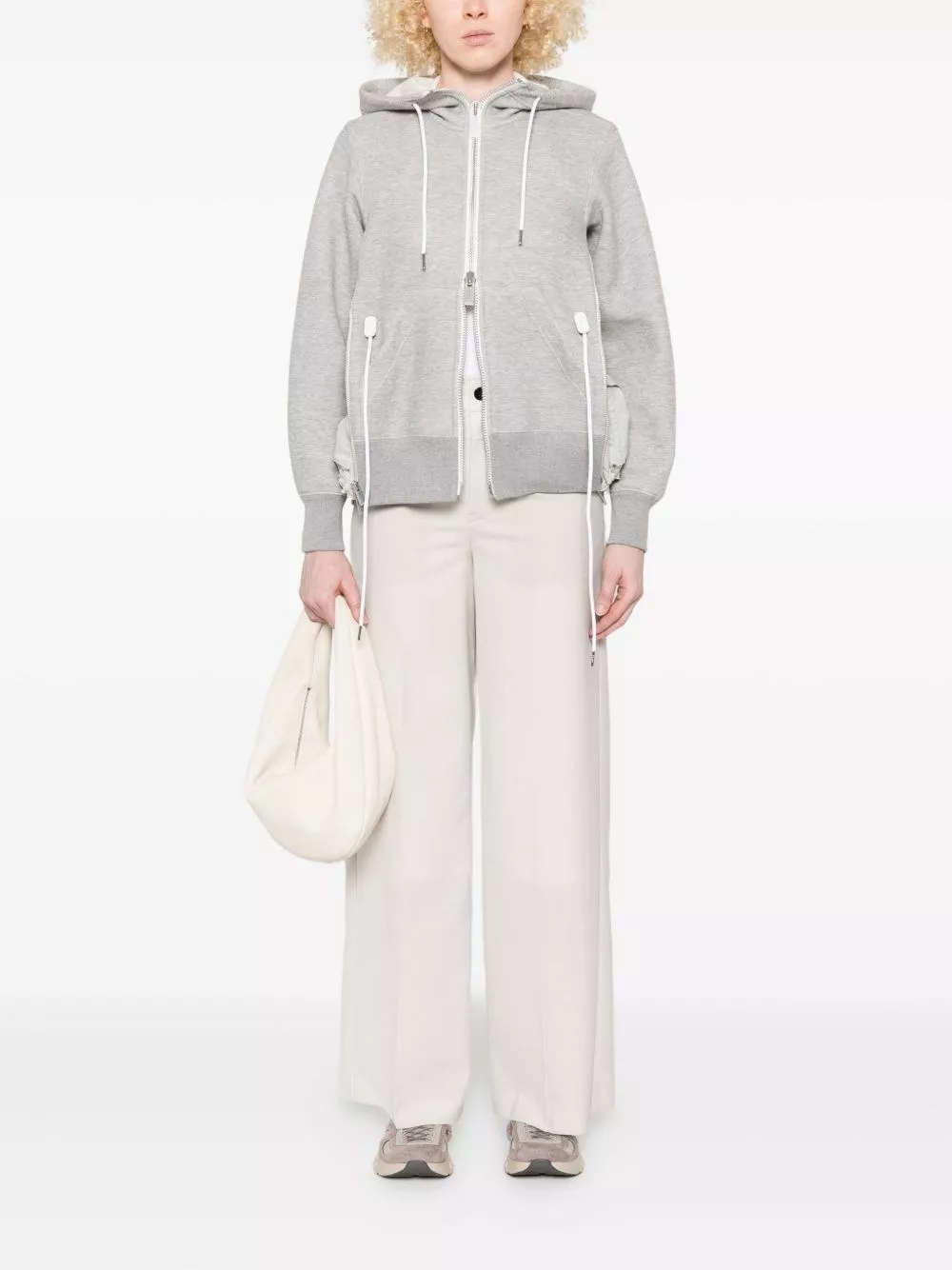 Sacai Pantaloni in nylon, view 2