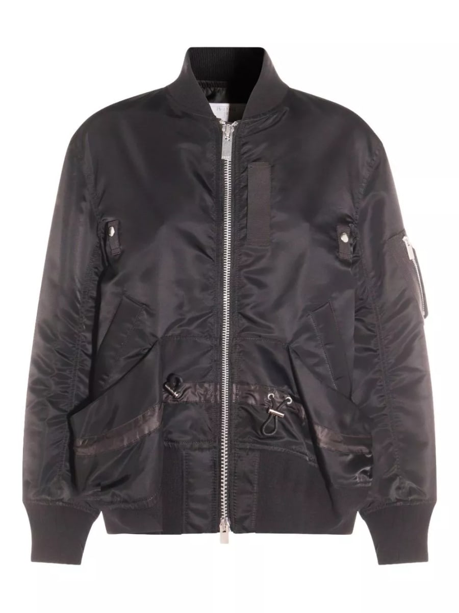Sacai Giacca bomber in nylon