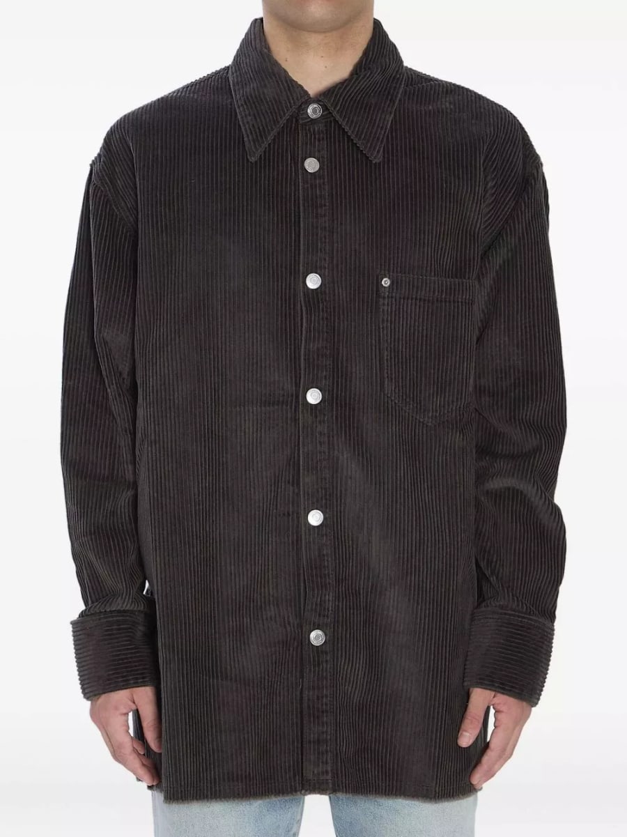AMI Paris Camicia overshirt in cotone