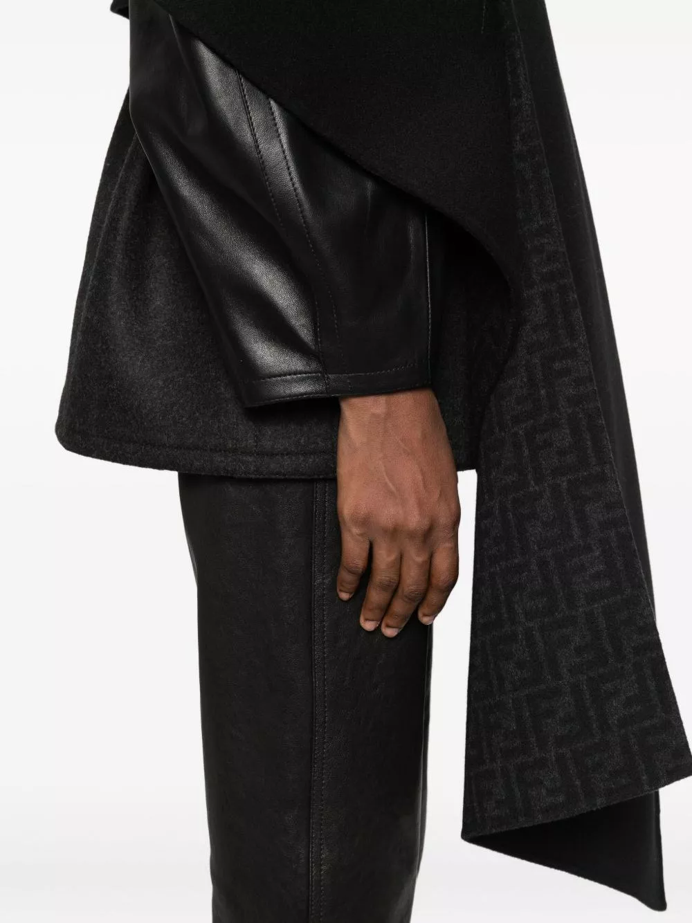 Fendi Cappotto in lana FF, view 2