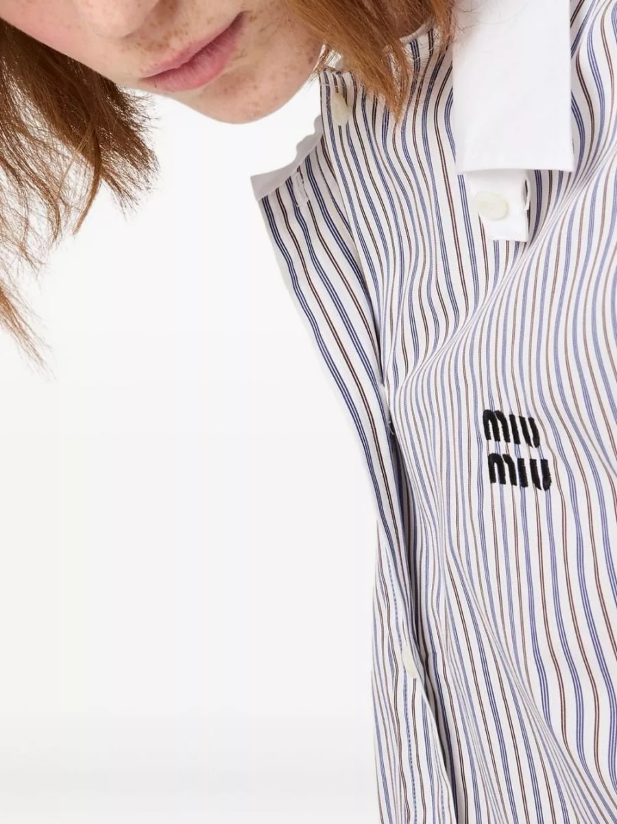 Miu Miu Camicia di cotone, view 2