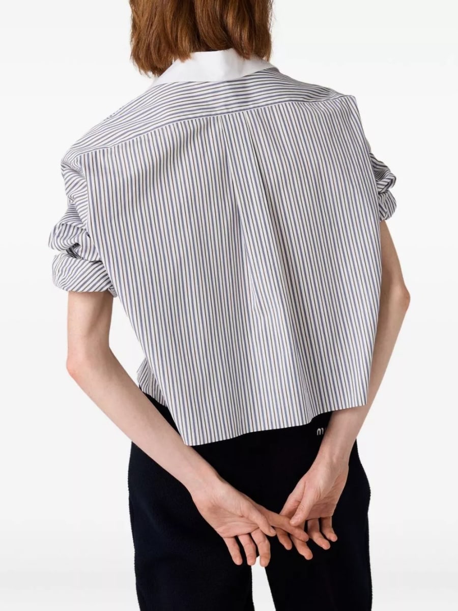 Miu Miu Camicia di cotone, view 4