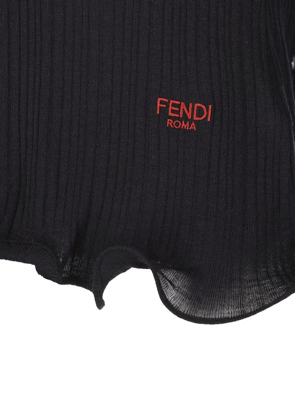 Fendi Maglione in lana a scollo a V, view 2