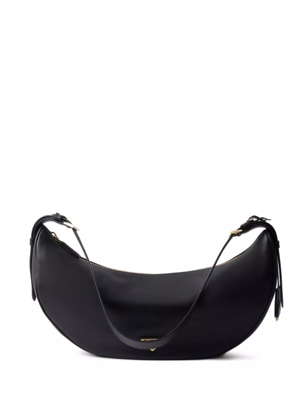 Prada Borsa a spalla Demi-Lune in pelle