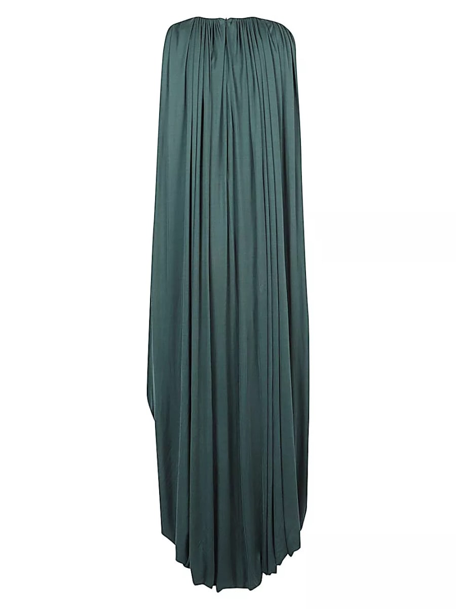 Loewe Abito in seta drappeggiato, view 2