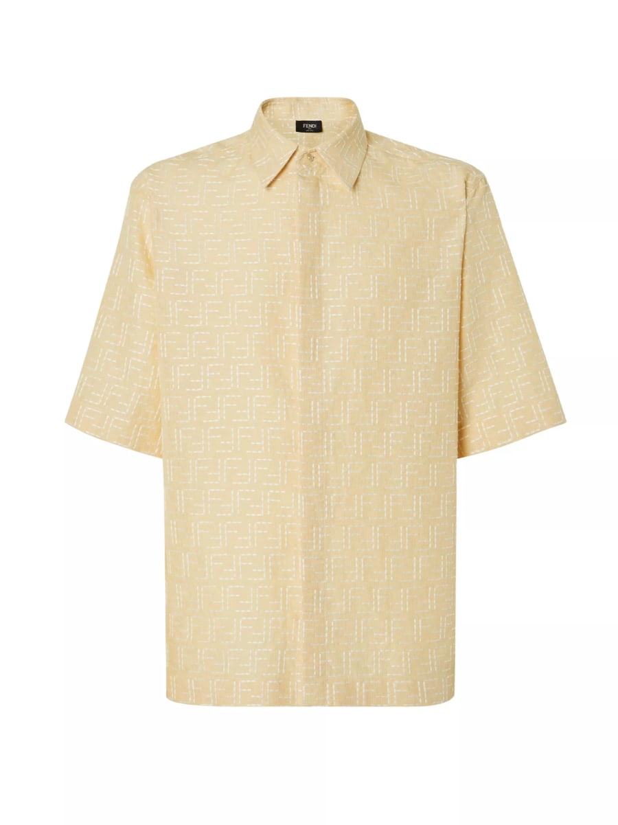 Fendi Camicia FF jacquard