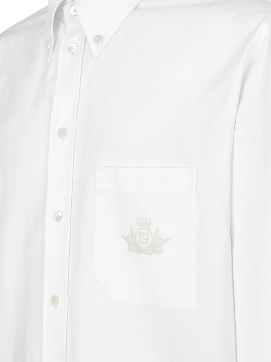 Fendi Camicia in cotone, view 3